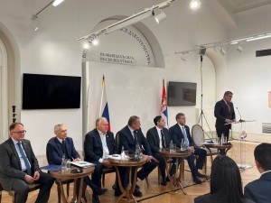 Открытие научной конференции в Русском Доме в Белграде