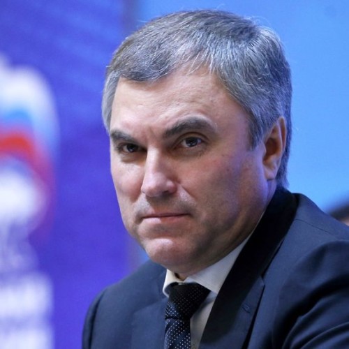 Константин Затулин поздравил Председателя Госдумы Вячеслава Володина с Днем рождения