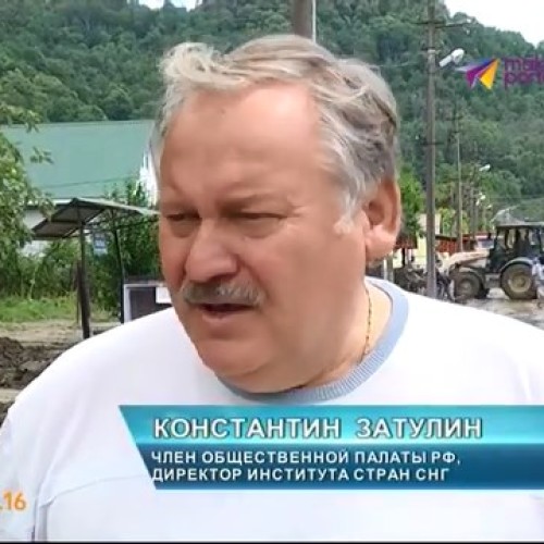 В Тхагапше продолжают устранять последствия стихии
