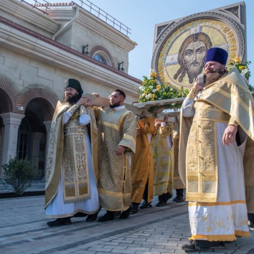Открытие храмового комплекса «Новых Херсонес» в Севастополе