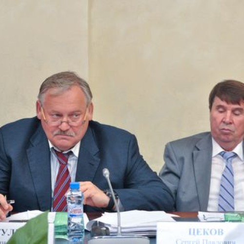Константин Затулин выступил в Общественной палате РФ на слушаниях, посвященных работе с соотечественниками за рубежом