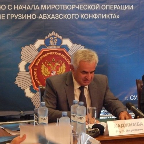 Хаджимба заявил, что российские миротворцы спасли Абхазию от порабощения Грузией