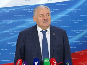 Пресс-подход Спецпредставителя ГД по вопросам миграции и гражданства Константина Затулина
