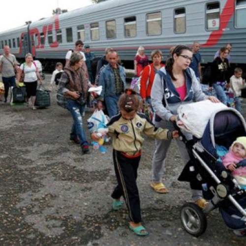 С 2014 года Россия приняла почти полмиллиона беженцев с Украины