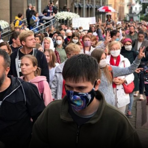 Много пресса: в Минске возобновили разгон протестующих