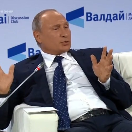 Владимир Путин на заседании клуба «Валдай». Время покажет. Выпуск от 18.10.2018