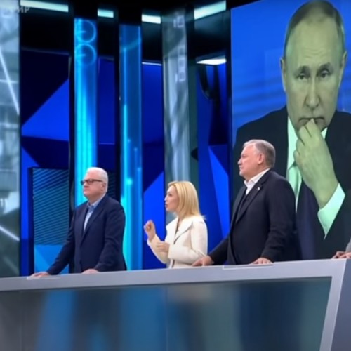 Обсуждение ежегодной пресс-конференции президента России. Время покажет от 23.12.2021