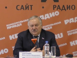 Затулин о праве русских в России и соотечественников за рубежом быть в Конституции. Пресс-конференция в «Комсомольской правде»