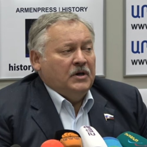 Пресс-конференция Константина Затулина в Арменпресс