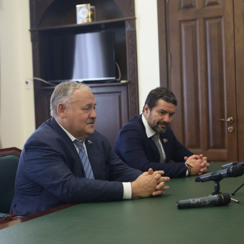 Рауль Хаджимба встретился с Константином Затулиным и Александром Ющенко